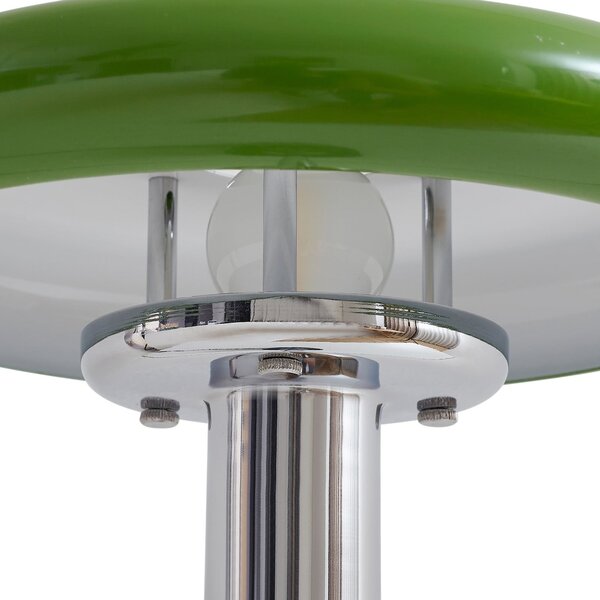 Lampade da tavolo Lindby, Branford, Verde, Soggiorno, Metallo, Vintage