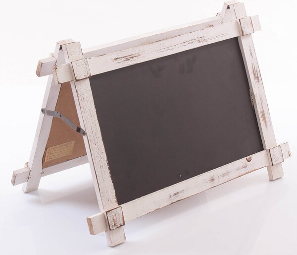 Lavagna Doppia da Pavimento 28x30xH47 cm in Abete Legno