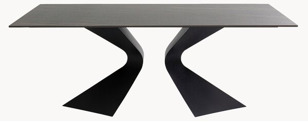 Tavolo con piano in pietra Gloria, 180 x 90 cm