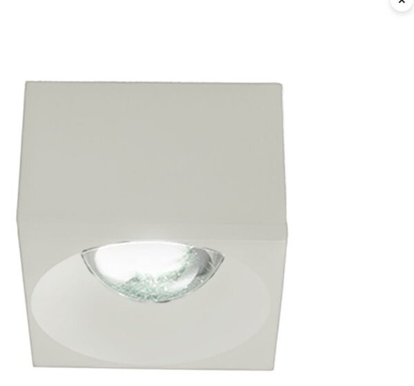 Plafoniera led promoingross pocket q10 wh 3000k 982lm metallo bianco - Promoingross