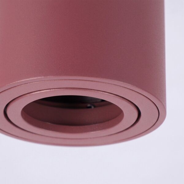 Brilagi - Faretto MIA 1xGU10/30W/230V 100x80 mm bordeaux