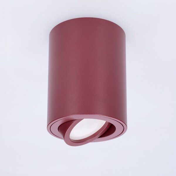 Brilagi - Faretto MIA 1xGU10/30W/230V 100x80 mm bordeaux