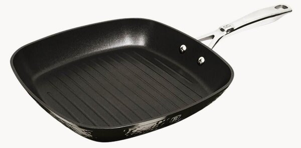 Padella grill a induzione Shine Basalt