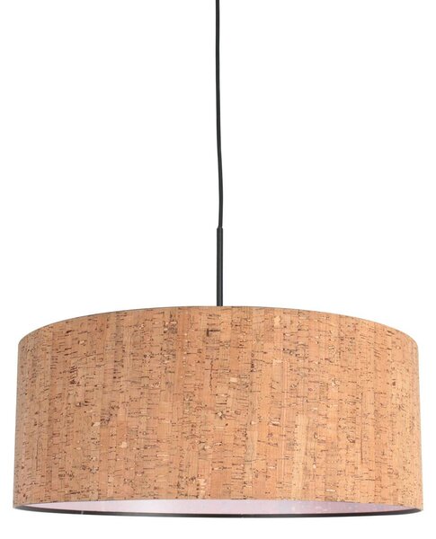 Lampada a sospensione - naturale - Sparkled Light - metallo tessile - Ø 50cm - E27 - 4337ZW - Steinhauer