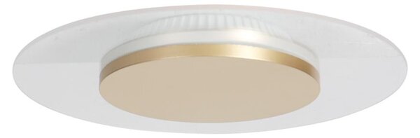 Plafoniera - oro - LIDO - plastica metallo - Ø 28cm - LED - 7797GO - Steinhauer