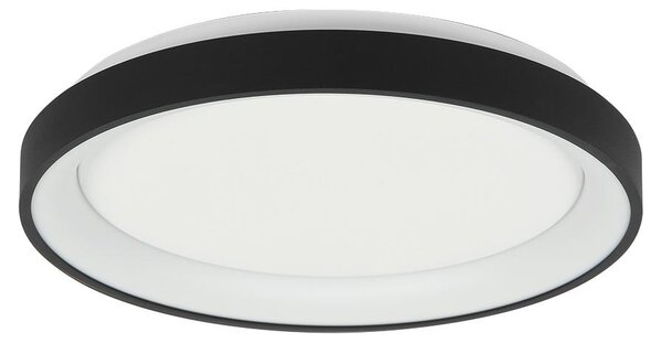 Plafoniera - nero - Ringlede - plastica metallo - Ø 28cm - LED - 3690ZW - Steinhauer