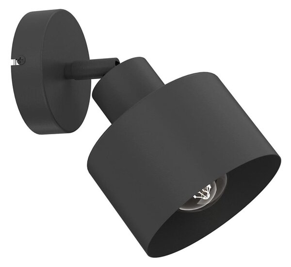 Faretto da parete PARKLA 1xE27/15W/230V nero