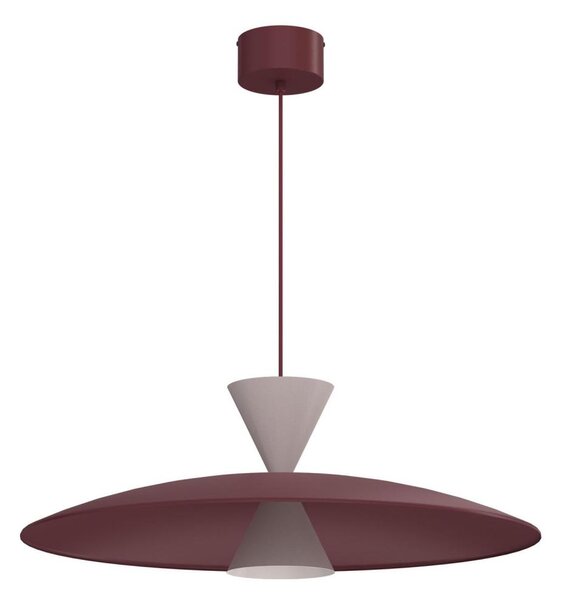 Lampada sospesa a cavo MISTIC 1xGX53/15W/230V bordeaux