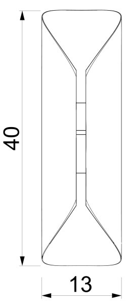 Lampada da parete BARBOS 2xG9/8W/230V marrone