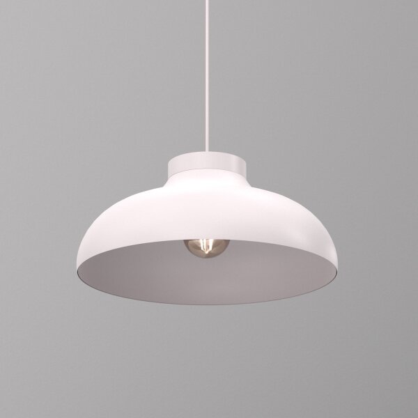 Lampadario a cavo BASCA 1xE27/15W/230V crema