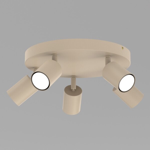 Faretto FUN 5xGU10/8W/230V beige