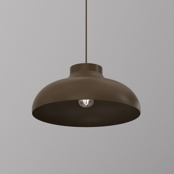 Lampada a sospensione su cavo BASCA 1xE27/15W/230V marrone
