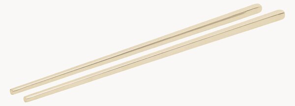 Set di 12 bacchette in acciaio inox con rivestimento PVD Grillaro