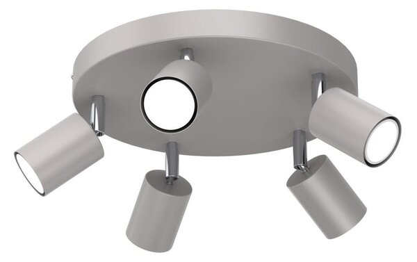 Faretto a 5 luci FUN 5xGU10/8W/230V grigio