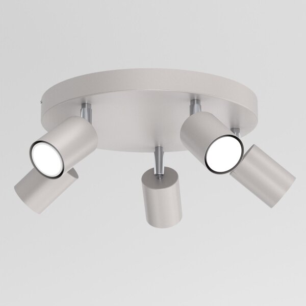 Faretto a 5 luci FUN 5xGU10/8W/230V grigio