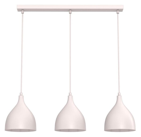 Lampadario a sospensione su cavo NOAK CLASSIC 3xE27/15W/230V colore crema