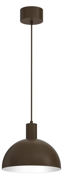Lampadario a sospensione con cavo HANDA 1xE27/15W/230V marrone