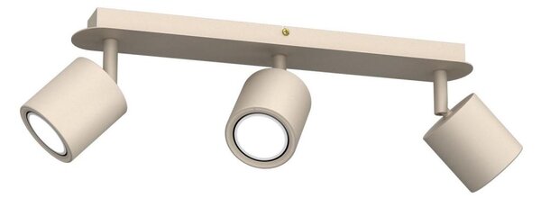 Faretto DEMIA 3x GU10/8W/230V beige