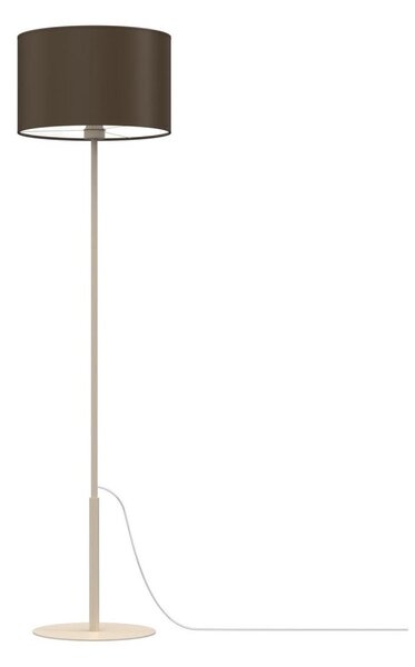 Lampada da terra ARDEN 1xE27/15W/230V beige/marrone