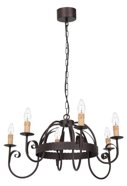 Lampadario a catena REN 6xE14/15W/230V