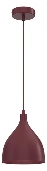 Lampada a sospensione NOAK CLASSIC su cavo 1xE27/15W/230V bordeaux