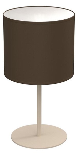 Lampada da tavolo ARDEN 1xE27/15W/230V beige/marrone
