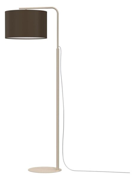 Lampada da terra ARDEN 1xE27/15W/230V beige/marrone