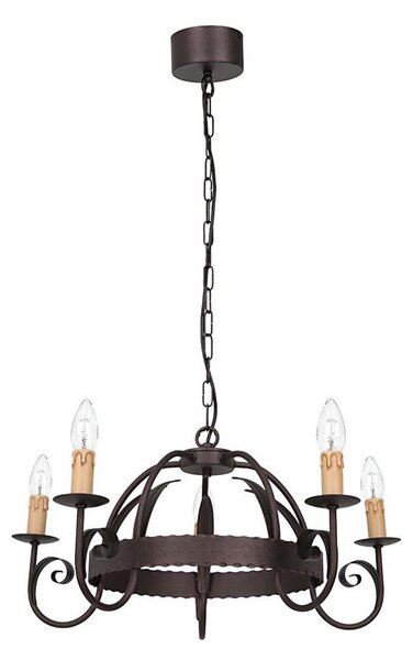 Lampadario a catena REN 5xE14/15W/230V