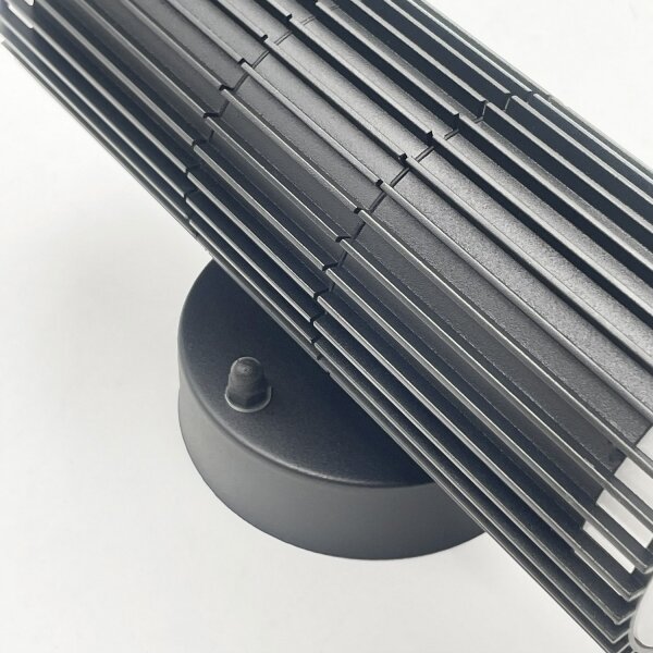 Faretto da parete per esterni LANTHEA 2xGU10/11W/230V IP44 nero