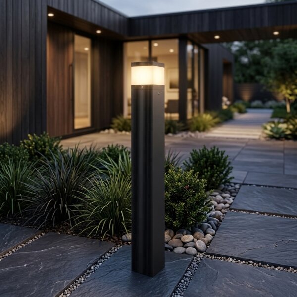 Lampada da esterno VESPER 1x G9/5W/230V IP44 80 cm nera