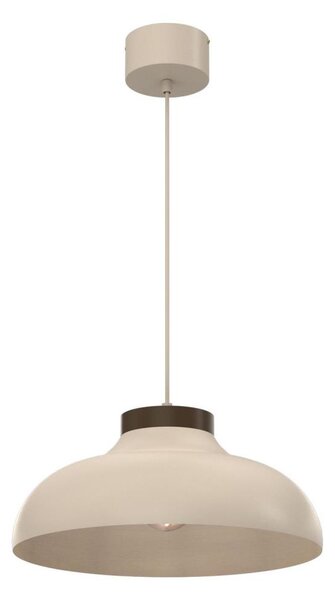 Lampadario a sospensione a filo BASCA 1xE27/15W/230V beige/marrone