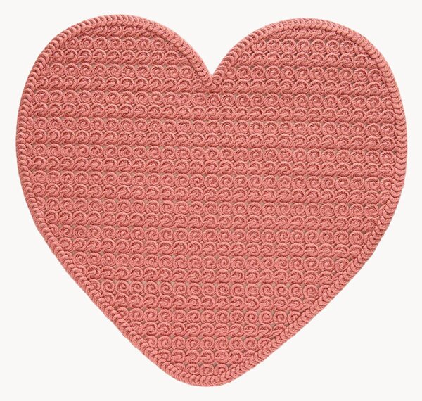Tovaglietta americana in cotone a forma di cuore Arenito