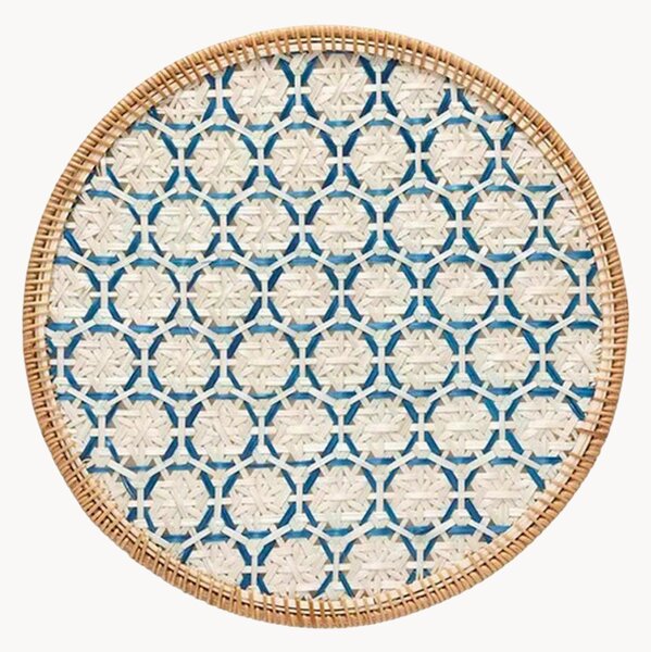 Tovaglietta americana rotonda Rattan