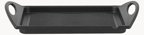 Piastra grill in alluminio millerighe antiaderente H & H