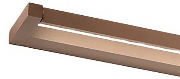 Applique orientabile perenz slim 8452 mm ct led cct 1440lm alluminio marrone - Perenz