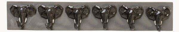 Appendiabiti da parete Elephant Head