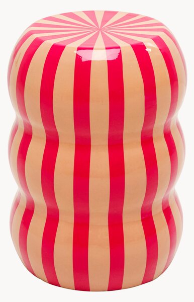 Tavolino rotondo Candy Stripes