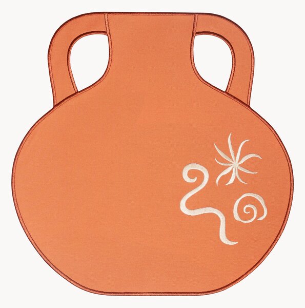 Set di 2 tovagliette in lino Amphora