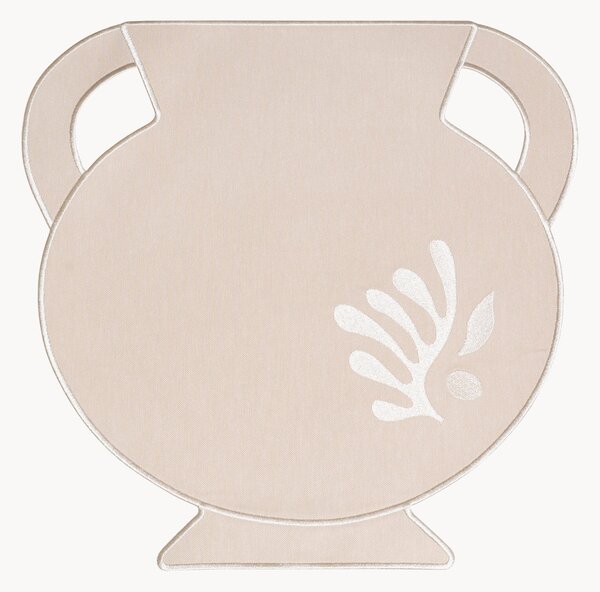 Set di 2 tovagliette in lino Amphora