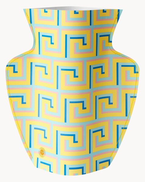 Vaso decorativo fatto a mano Icarus, alt. 29 cm
