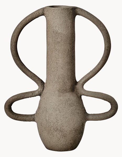 Vaso in alluminio Deriva, alt. 28 cm