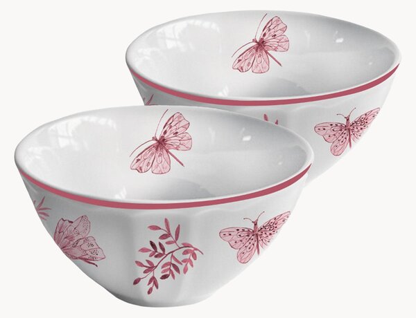 Set di 2 ciotole per cereali in ceramica Sonia