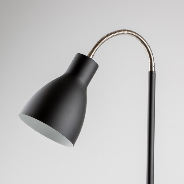 Lampada da terra LED 1xE27/7W/230V nera