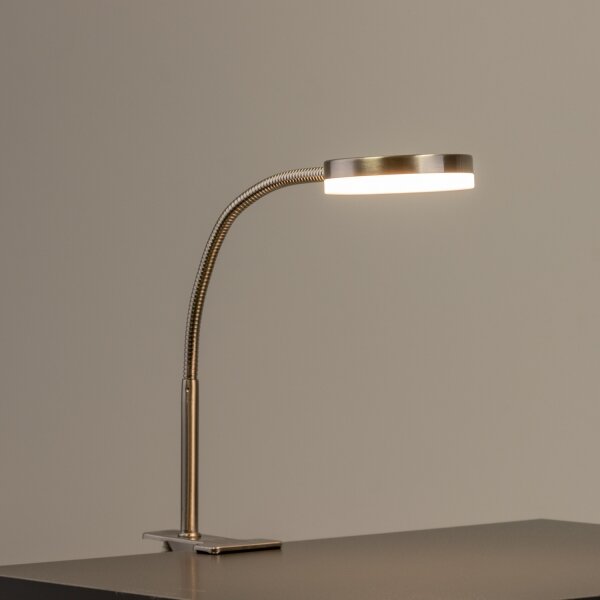 Lampada LED con clip LED/3,2W/230V cromo opaco