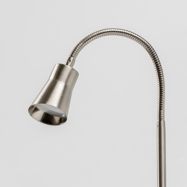 Lampada LED con clip LED/3,2W/230V cromo opaco