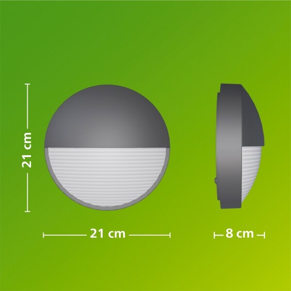 Philips - Applique da esterno a LED CAPRICORN LED/4,3W/230V IP44