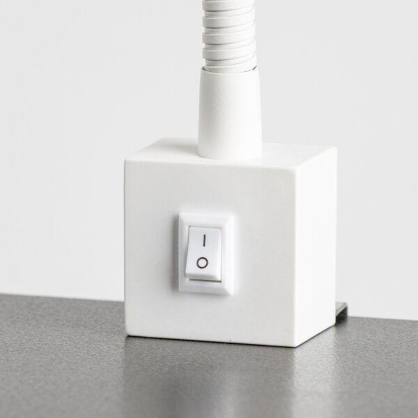 Lampada LED con clip 1xGU10/4,7W/230V bianca