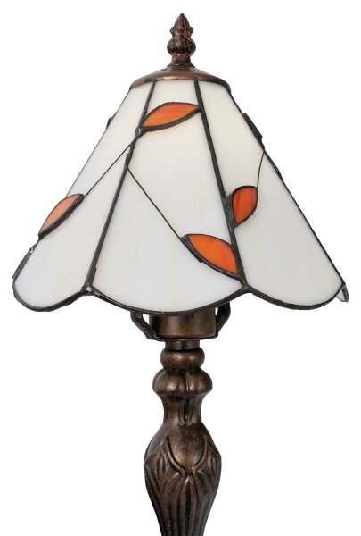 Brilagi - Lampada da tavolo Tiffany in vetro colorato FOLIA 1xE27/60W/230V