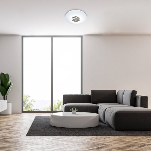 Rabalux 5364-Plafoniera LED RGB dimmerabile OPHELIA LED/24W/230V Wi-Fi +RC