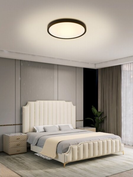 Immax NEO 07166-B40-LED RGBCCT Lampada dimmerabile 50W/230V Wi-Fi Tuya black+TC